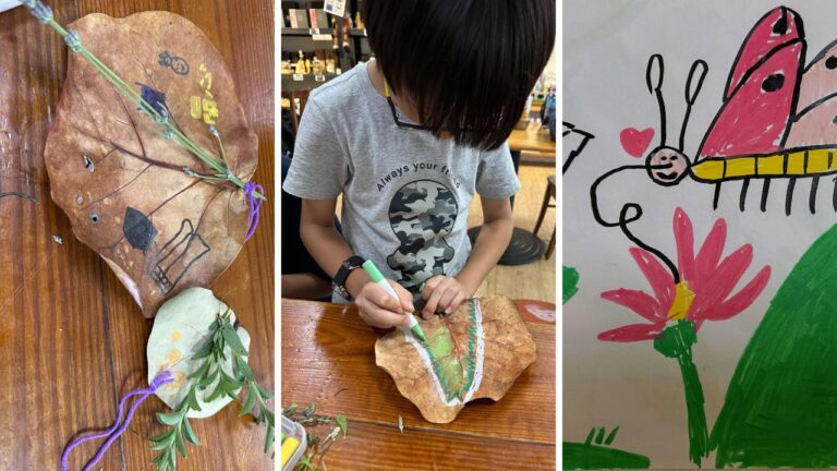 香草植物氣味聯想課透過聞香、繪畫與自然素材創作，展開香草五感體驗